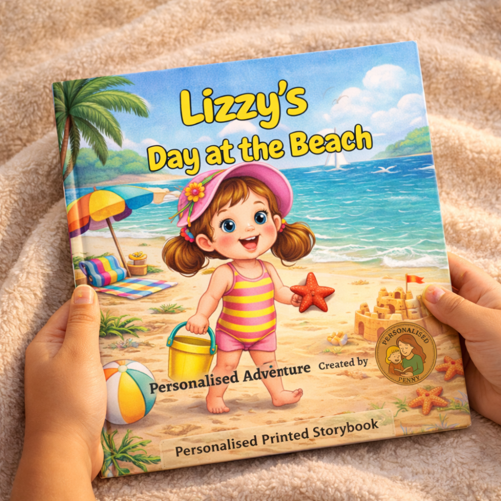 Days out at the Beach - Personalised Book