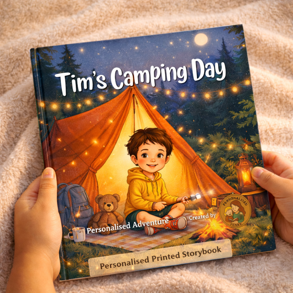 Days out Camping - Personalised Book