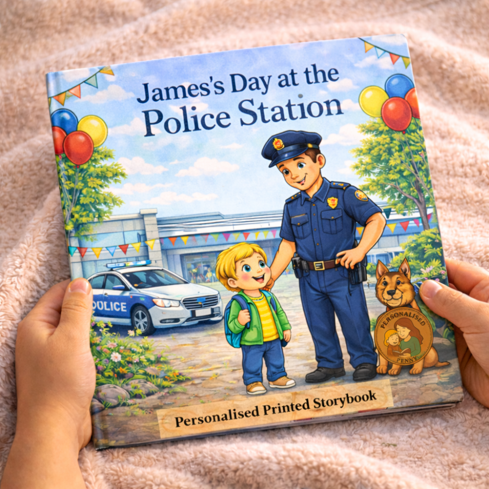 Days out at the Police Station - Personalised Book