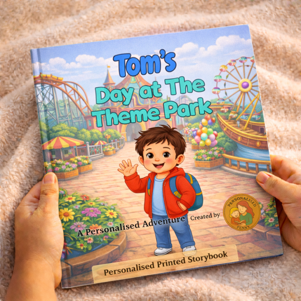 Days out at the Theme Park - Personalised Book
