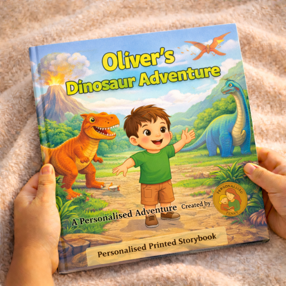 Dinosaur Adventure - Personalised Book