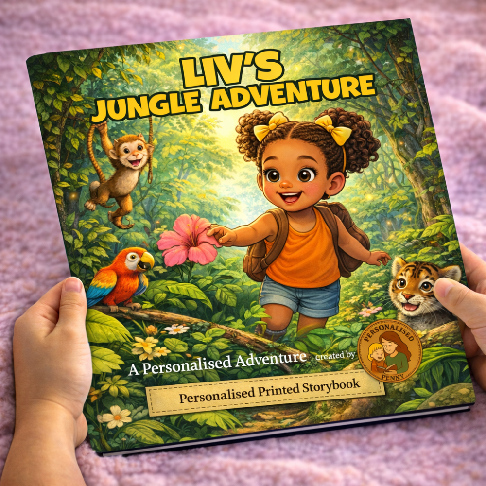 Jungle Adventure Personalised Book