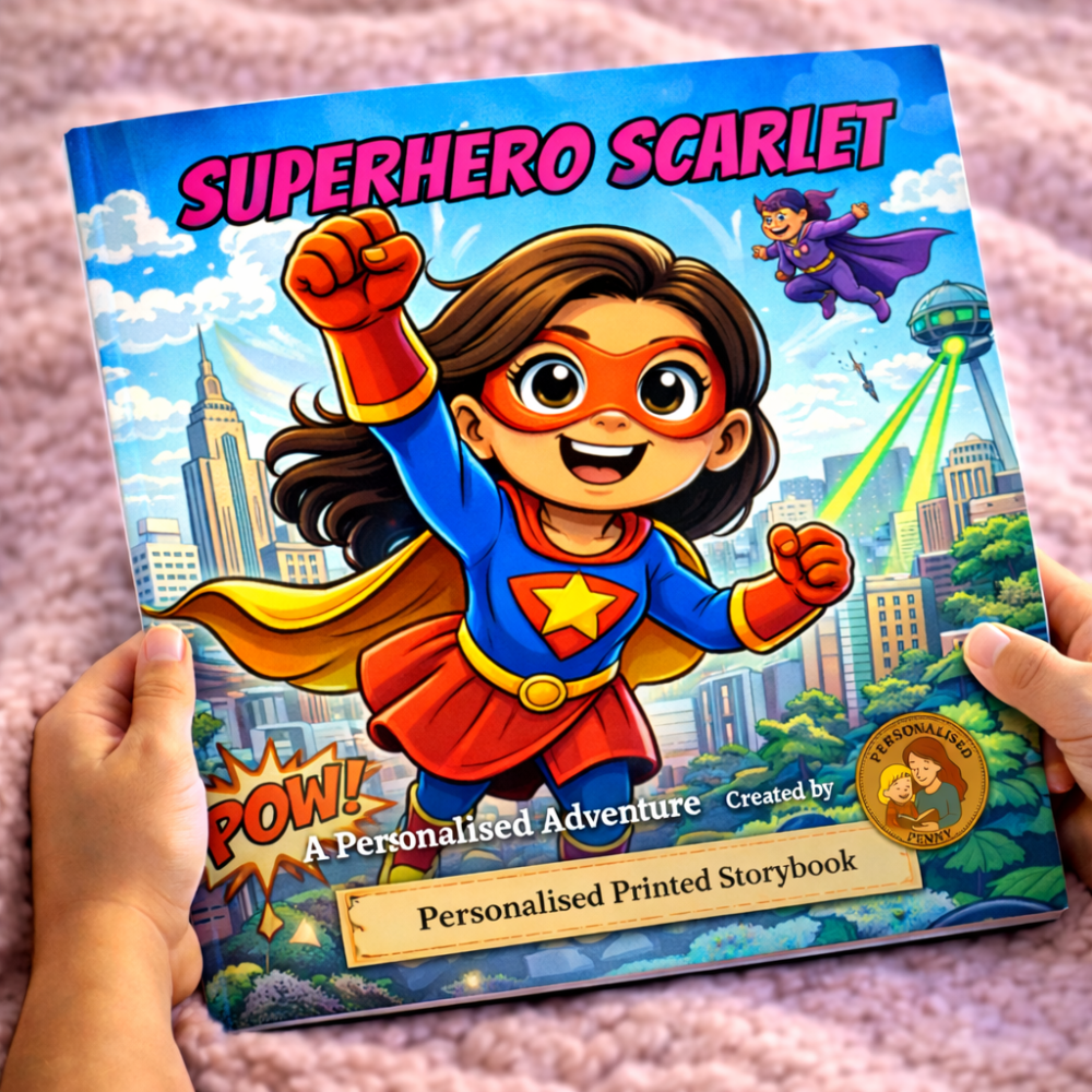 Imaginative Play: Superhero - Personalised Book