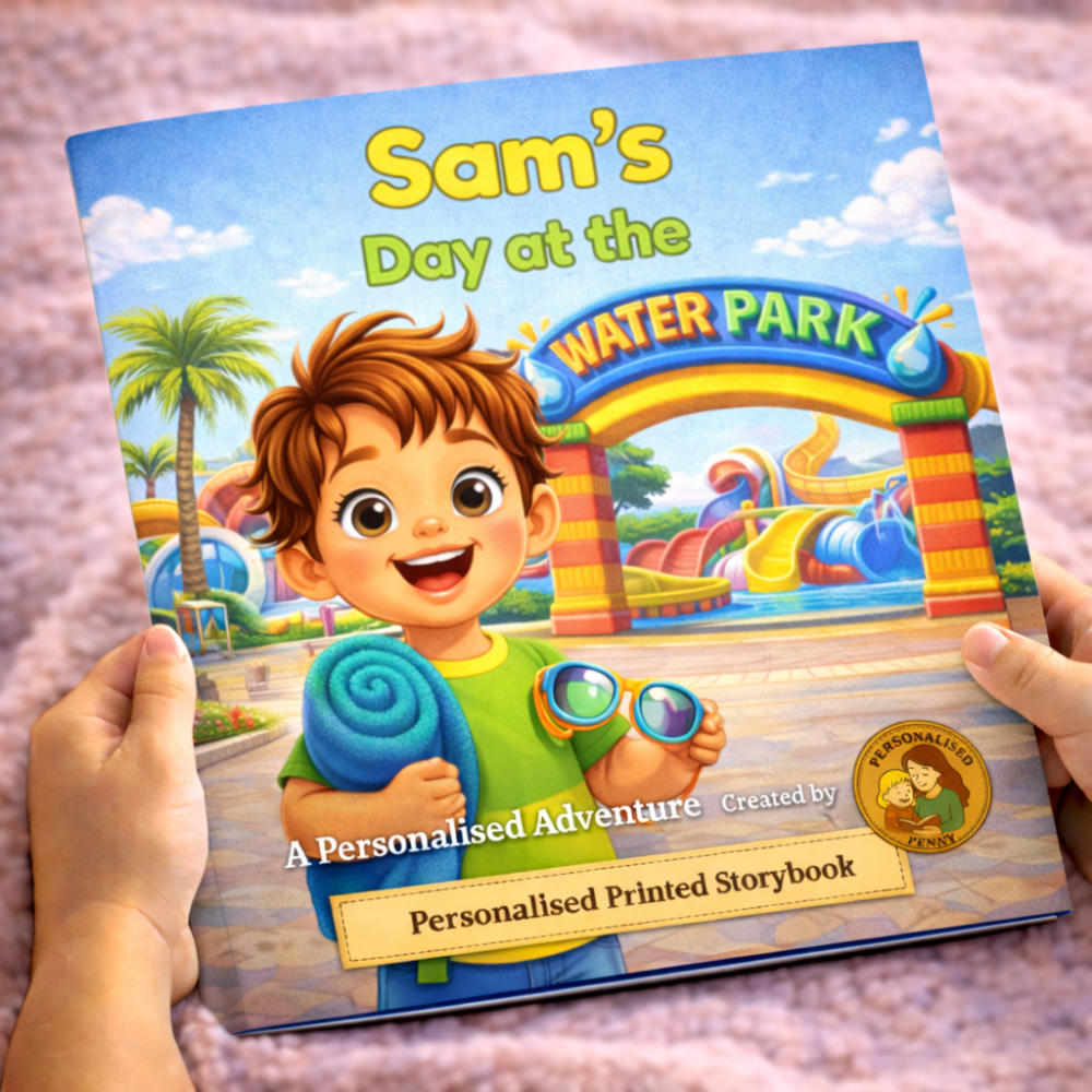 Days out at the Water Park - Personalised Book