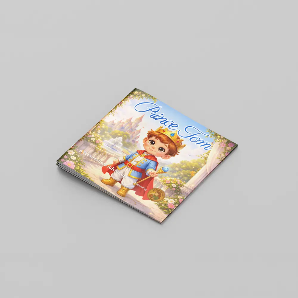 fantasy prince personalised book