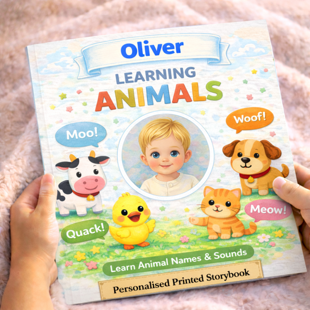 Learning Animals Storybook for Toddlers