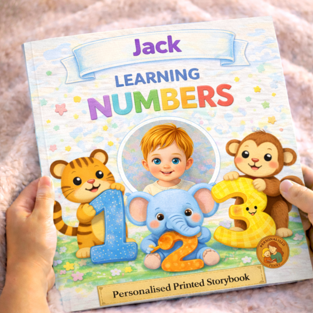 Learning Numbers Storybook for Toddlers