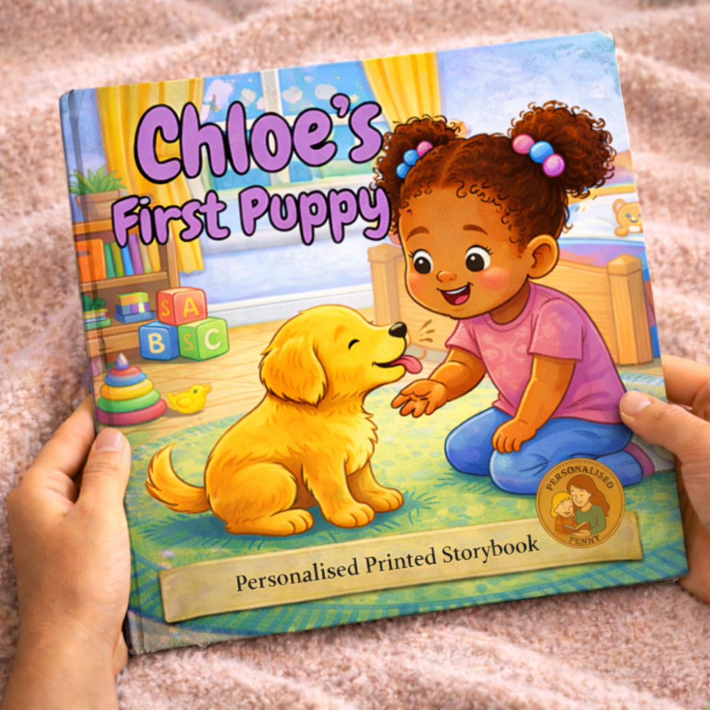 First Puppy Storybook for Toddlers