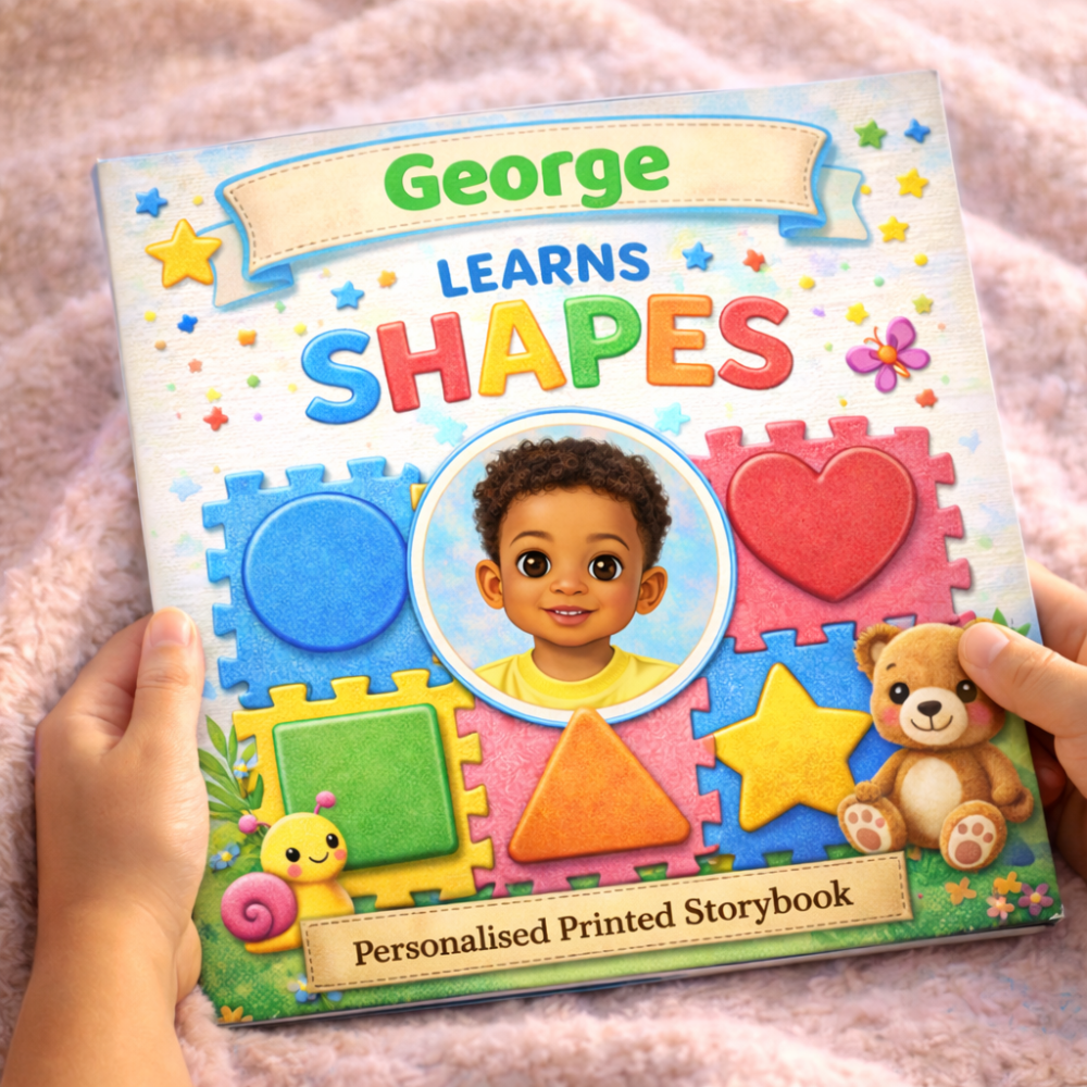 Learning Shapes Storybook for Toddlers