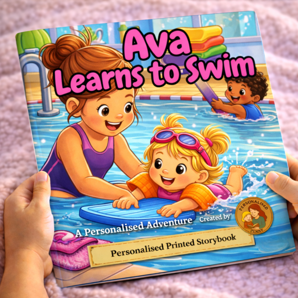 First Swimming lesson Storybook for Toddlers